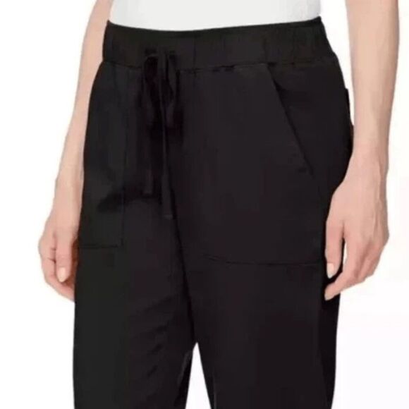 BUFFALO DAVID BITTON Womens Soft Tencel Pull-On Pants XXL Black 2XL Cropped NWT - Picture 4 of 15